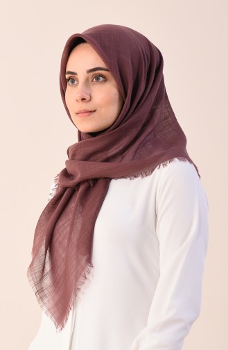 Plain Cotton Scarf Light Brown 2377-25