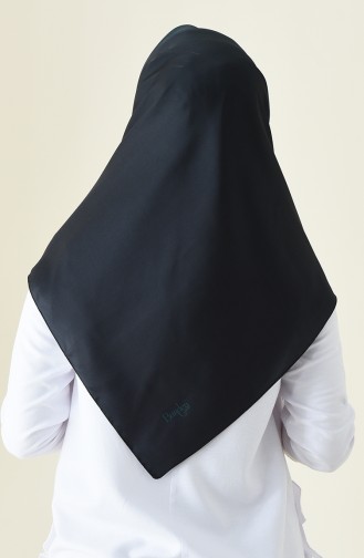 وشاح حرير لون متدرج أخضر زمردي 13124-02
