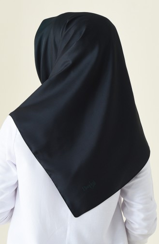 وشاح حرير لون متدرج أخضر زمردي 13124-02