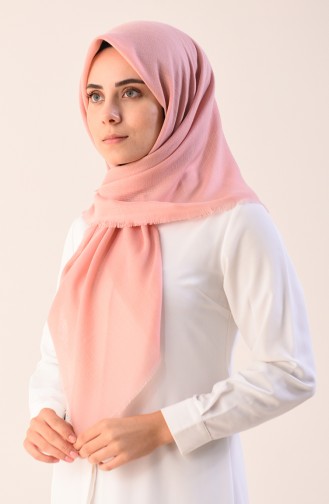 Plain Cotton Scarf Powder 901544-04