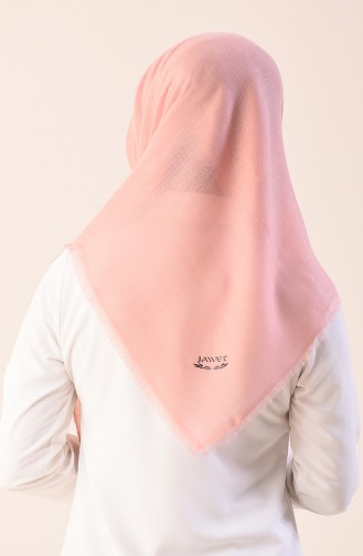 Plain Cotton Scarf Powder 901544-04