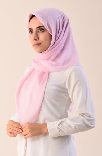 Plain Cotton Scarf Pink 901544-14