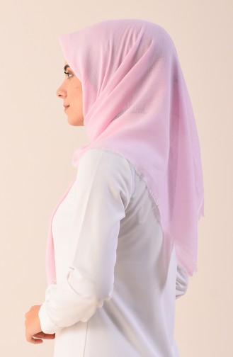 Plain Cotton Scarf Pink 901544-14