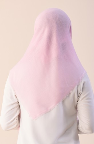 Plain Cotton Scarf Pink 901544-14