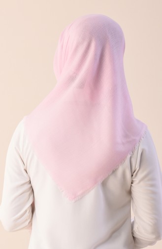 Plain Cotton Scarf Pink 901544-14