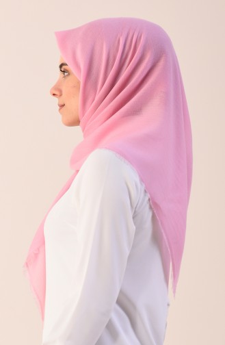 Plain Cotton Scarf Pink 901544-17