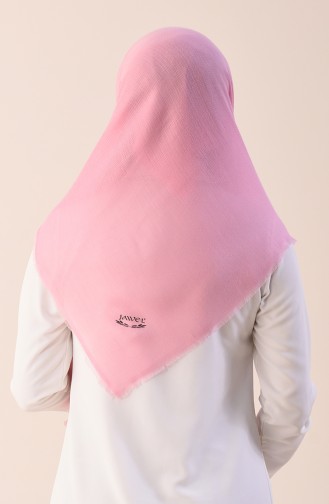 Plain Cotton Scarf Pink 901544-17