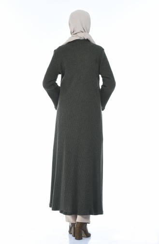 Khaki Abaya 1300-01