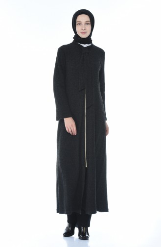 Tricot Abaya Black 1300-02