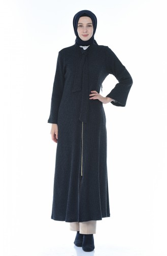 Tricot Abaya Navy blue 1300-05