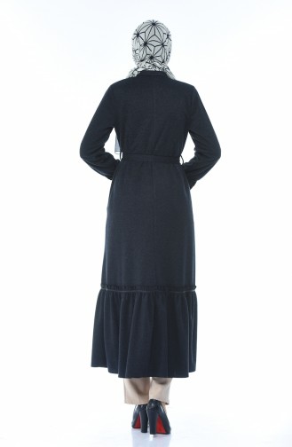 Rüschen Abaya 8214-03 Dunkelblau 8214-03