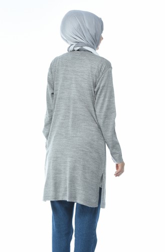 Pull Tricot a Paillettes 1114-03 Gris 1114-03