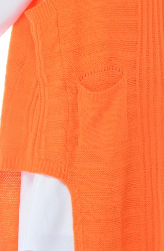 Salopet Tricot Sweater Orange 8028-04