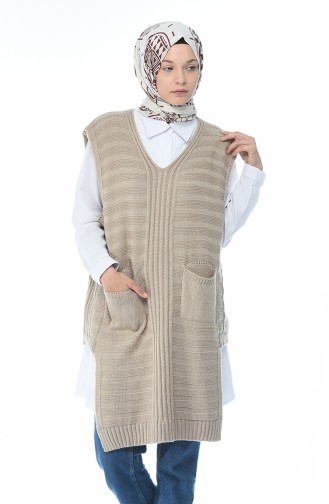 Salopet Tricot Sweater Mink 8028-06