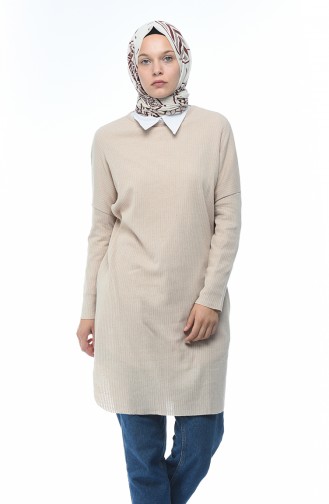Yarasa Kol Tunik 4411-04 Bej