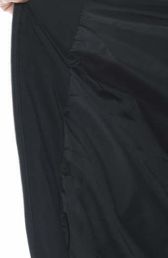 Belt Quilted Vest Black 5025-01