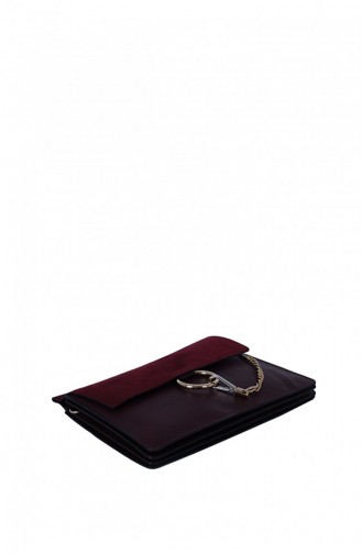 Claret Red Shoulder Bags 1022000354191