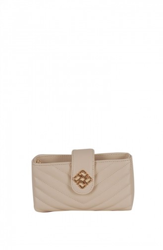 Beige Schultertasche 1247589005331