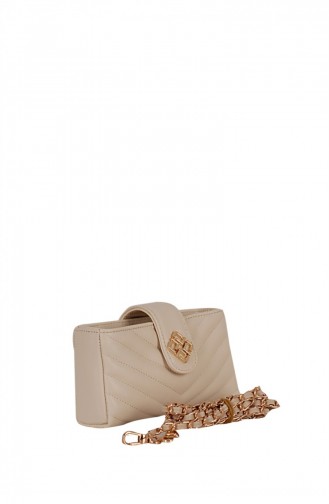 Beige Shoulder Bag 1247589005331