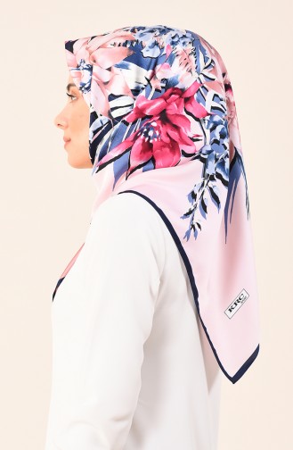 Karaca Patterned Rayon Scarf Powder Pink 90611-09