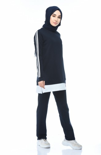 Navy Blue Tracksuit 9104-03