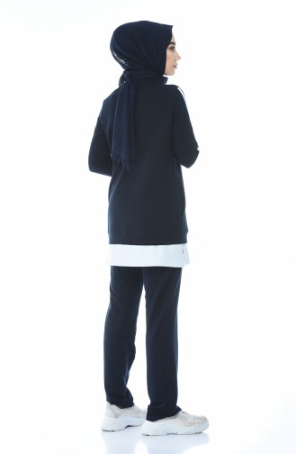 Navy Blue Tracksuit 9104-03