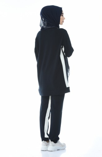 Navy Blue Tracksuit 19023-06