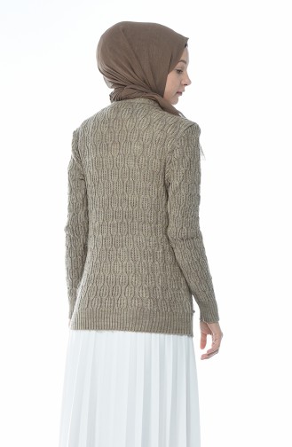 Tricot Pearl Sweater Mink 7701-01