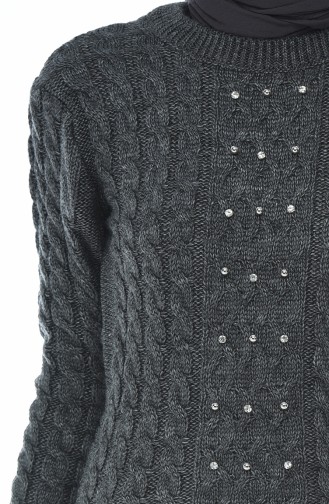 Pull Tricot Perlés 8037-08 Antracite 8037-08