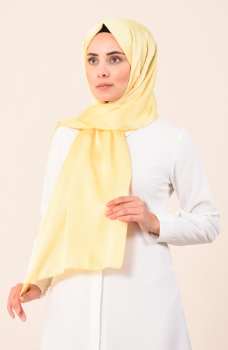 Chiffon Shawl Yellow 4495-12