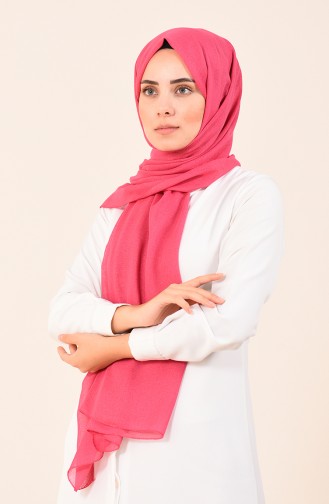 Düz Pamuksu Şal 4536-04 Pembe 4536-04