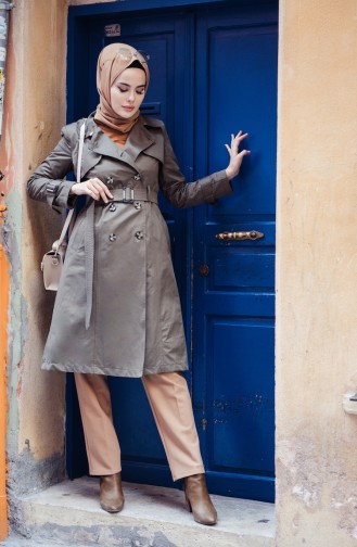 Khaki Trenchcoat 6713-03