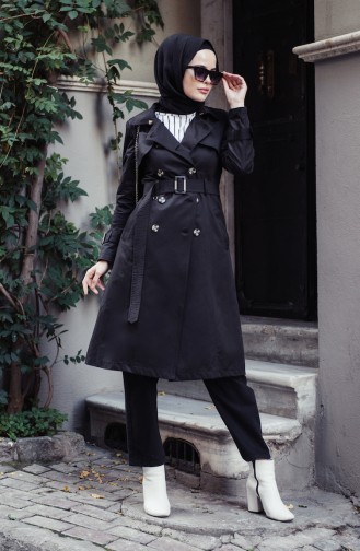 Black Trenchcoat 6713-04