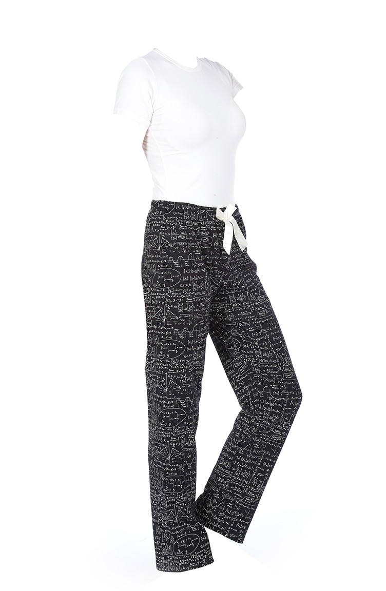 Erkek Siyah Slim Yumusak Pijama Alti T07001010 Marks Spencer