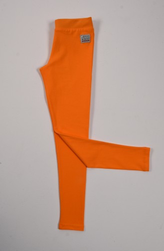 Leggings Pour Fille 0085-04 Orange 0085-04