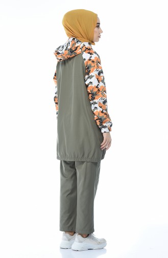 Ensemble Survêtement a Capuche 9090-04 Khaki 9090-04