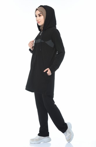 Black Tracksuit 9114-04