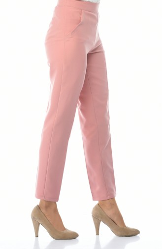 Pantalon Grande Taille 5179-05 Rose Pâle 5179-05