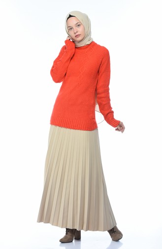 Tricot Sweater Coral 8021-09