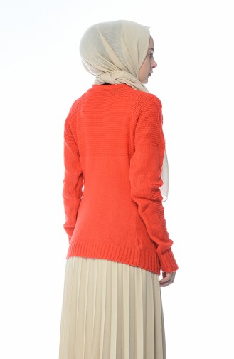 Tricot Sweater Coral 8021-09