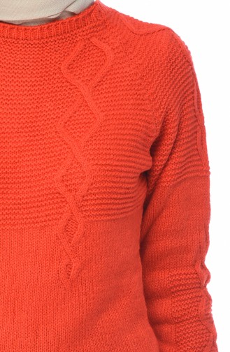 Tricot Sweater Coral 8021-09