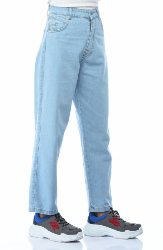 Pantalon Jean avec Poches 2599-04 Bleu Jean 2599-04