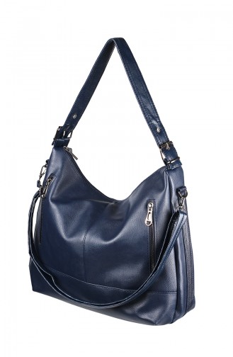 Women´s Cross Shoulder Bag Navy Blue 1000-02