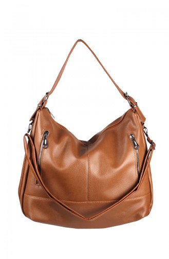 Tobacco Brown Shoulder Bag 1000-04