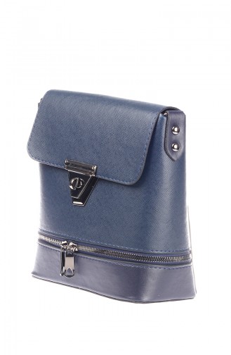 Women´s Cross Shoulder Bag Navy blue 3008-02