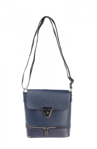 Women´s Cross Shoulder Bag Navy blue 3008-02