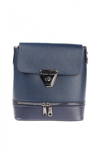 Women´s Cross Shoulder Bag Navy blue 3008-02