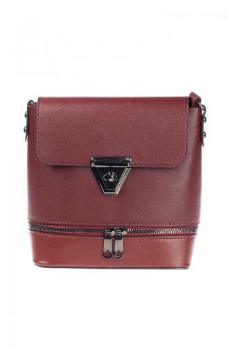 Women´s Cross Shoulder Bag Bordeaux 3008-03