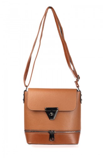 Tobacco Brown Shoulder Bag 3008-04