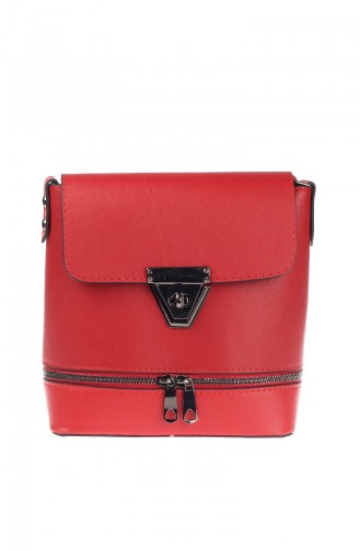 Women´s Cross Shoulder Bag Red 3008-06